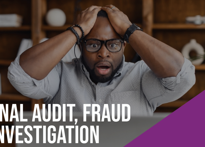 Internal Audit, Fraud and Investigation