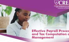 Effective Payroll Process and Tax Computation and Management